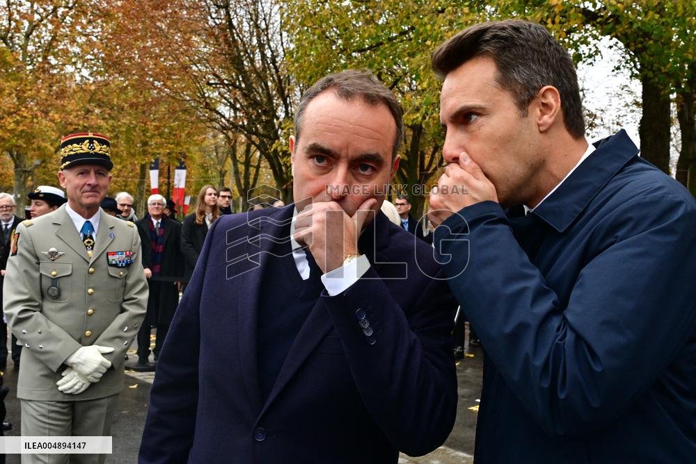 Commemoration of the 107th anniversary of the 11 November 1918 -  Paris
