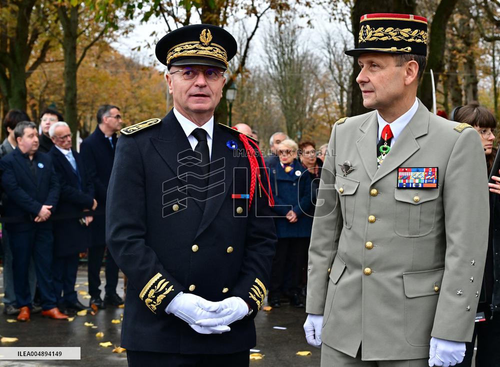 Commemoration of the 107th anniversary of the 11 November 1918 -  Paris
