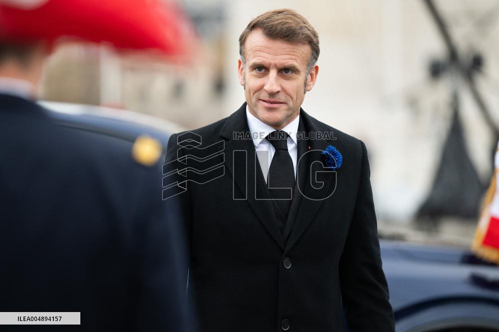 Commemoration of the 107th anniversary of the 11 November 1918 -  Paris