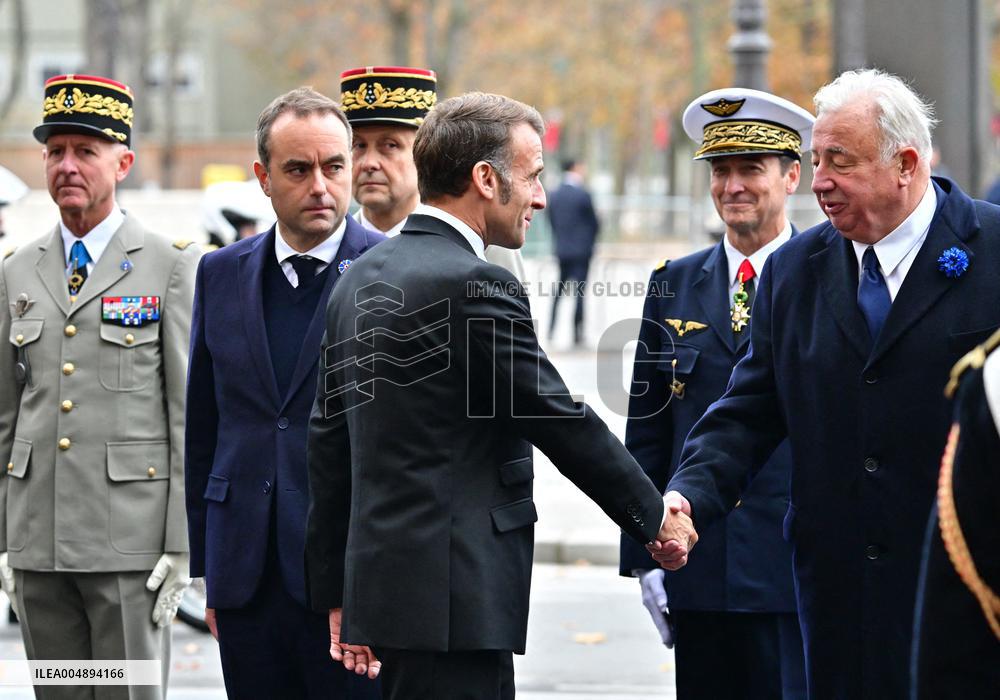 Commemoration of the 107th anniversary of the 11 November 1918 -  Paris