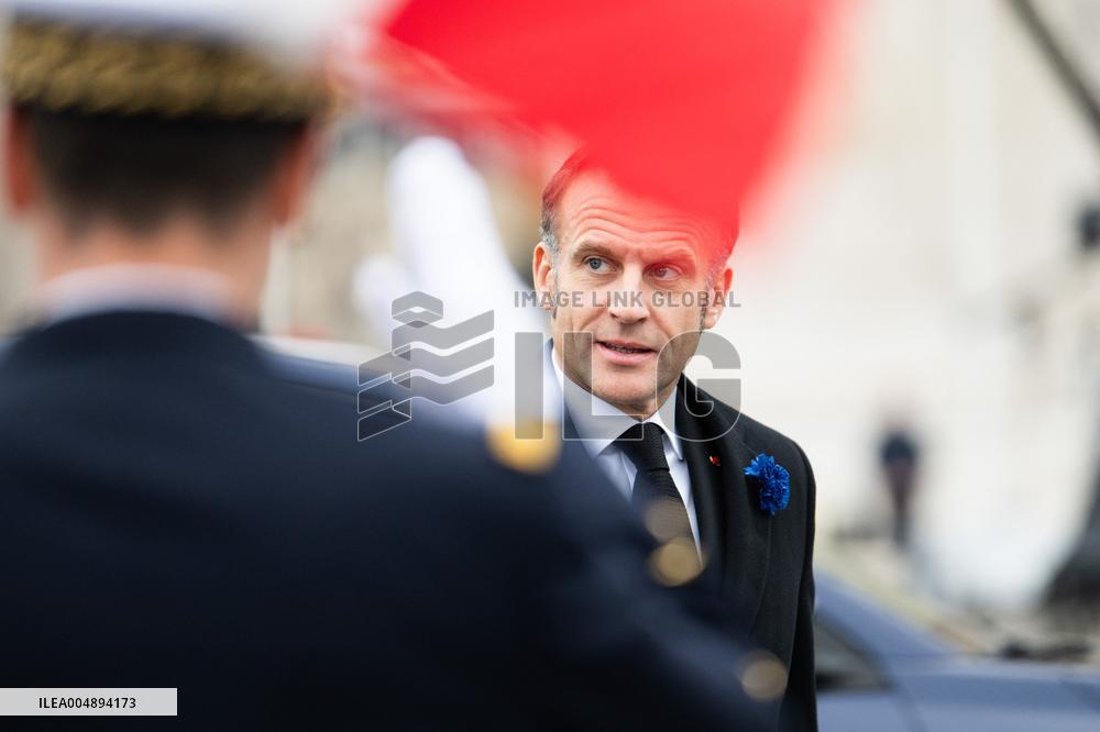 Commemoration of the 107th anniversary of the 11 November 1918 -  Paris