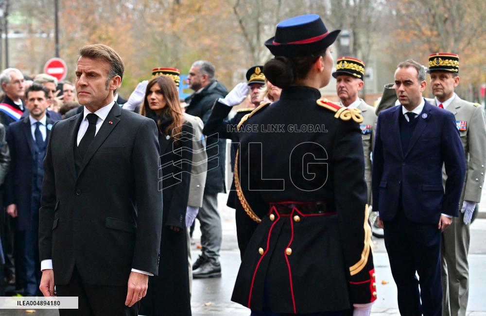 Commemoration of the 107th anniversary of the 11 November 1918 -  Paris