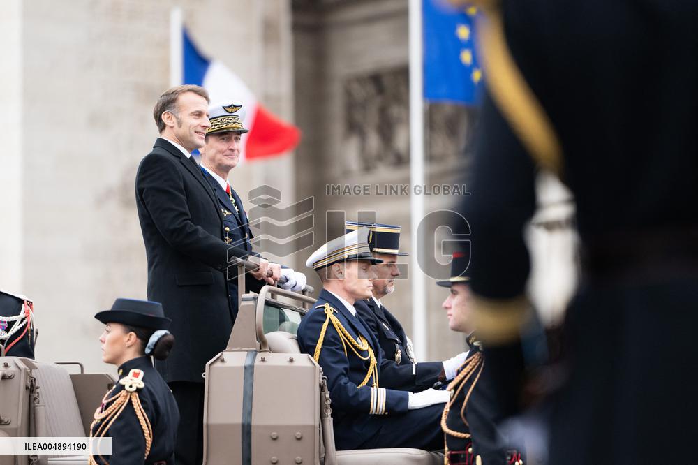 Commemoration of the 107th anniversary of the 11 November 1918 -  Paris