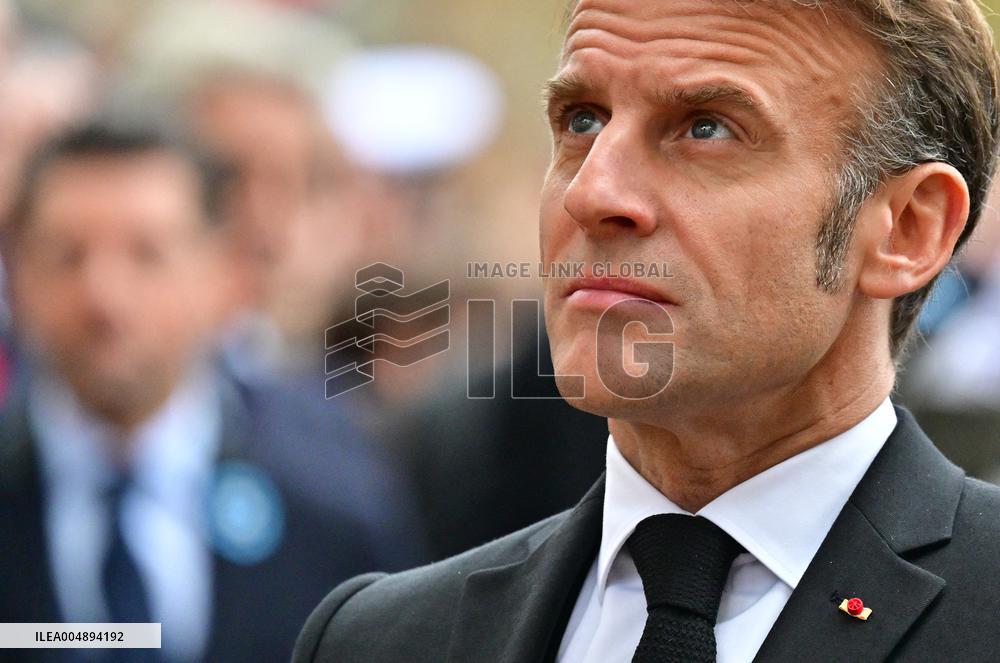 Commemoration of the 107th anniversary of the 11 November 1918 -  Paris