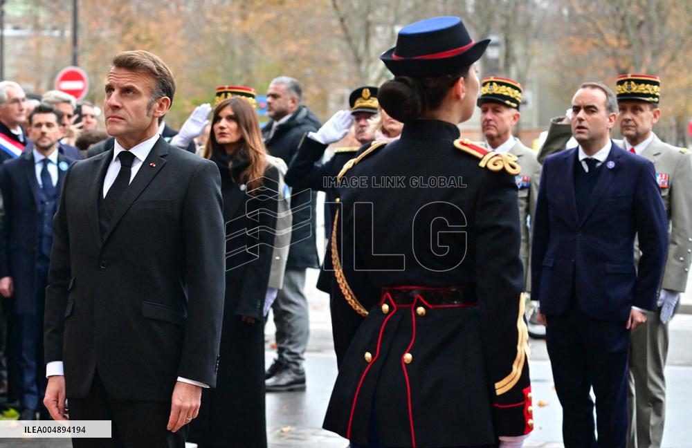 Commemoration of the 107th anniversary of the 11 November 1918 -  Paris