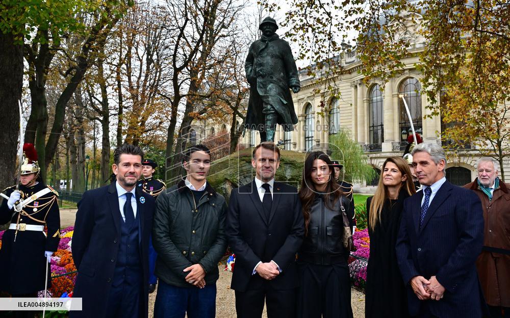 Commemoration of the 107th anniversary of the 11 November 1918 -  Paris