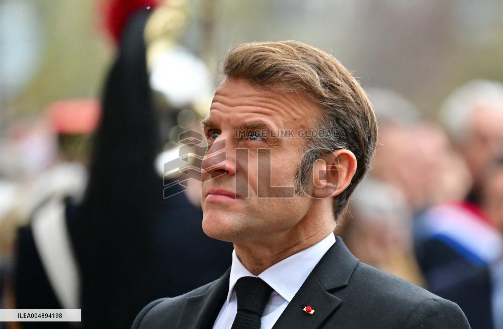 Commemoration of the 107th anniversary of the 11 November 1918 -  Paris