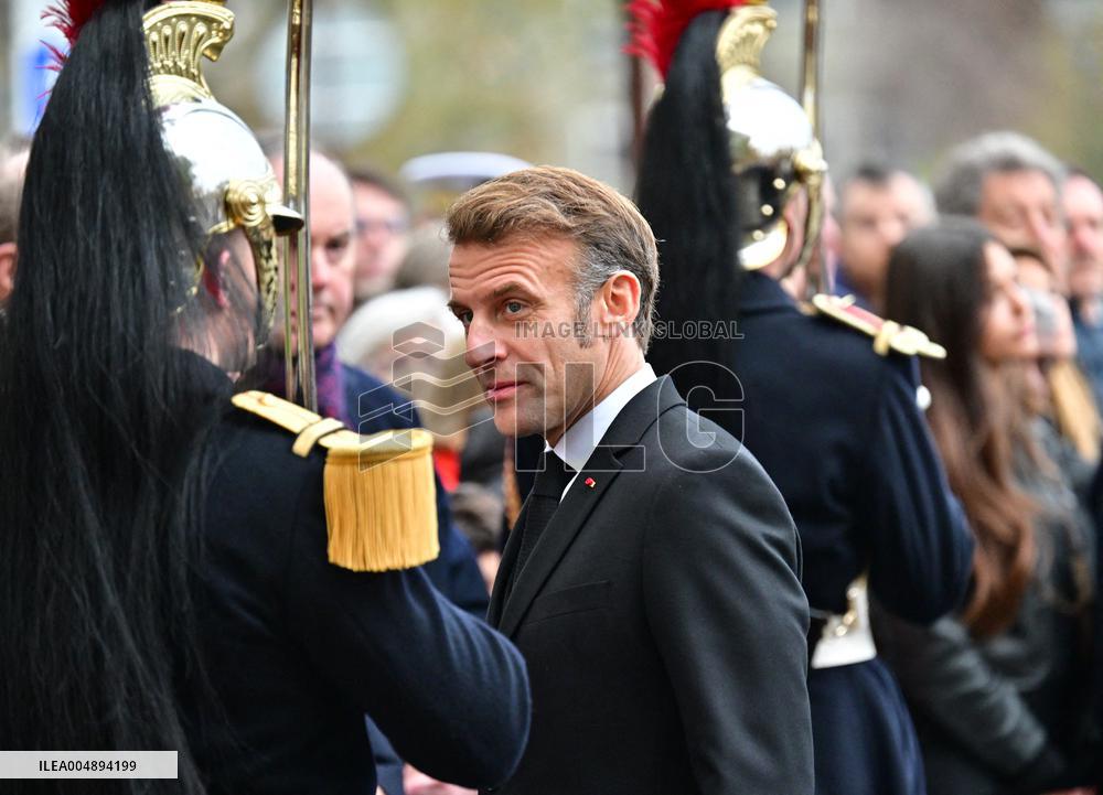 Commemoration of the 107th anniversary of the 11 November 1918 -  Paris
