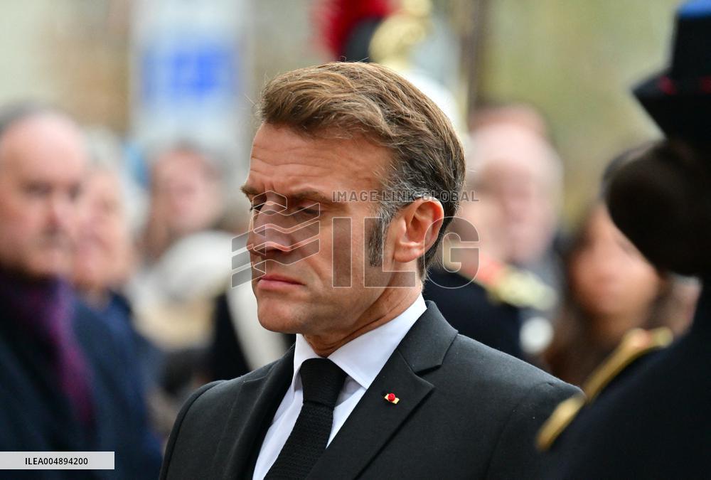 Commemoration of the 107th anniversary of the 11 November 1918 -  Paris