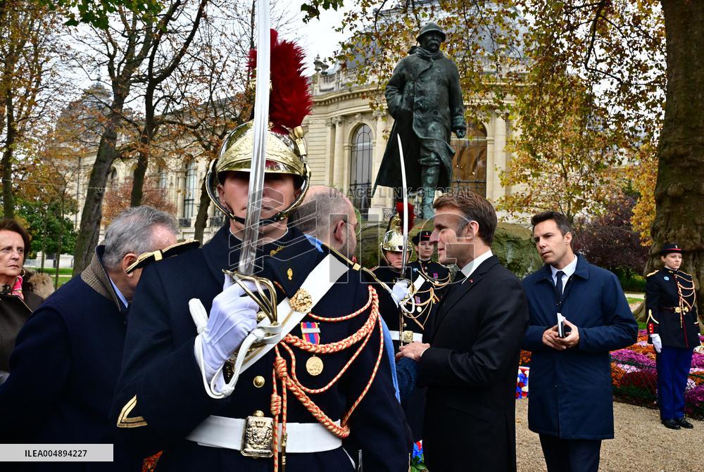 Commemoration of the 107th anniversary of the 11 November 1918 -  Paris