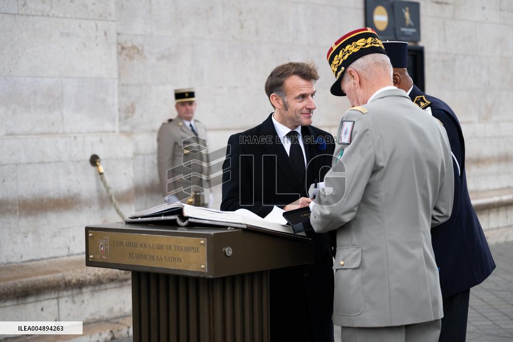 Commemoration of the 107th anniversary of the 11 November 1918 -  Paris