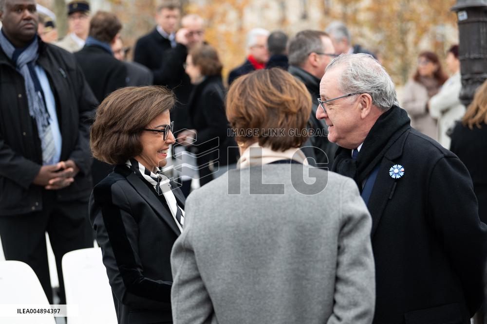 Commemoration of the 107th anniversary of the 11 November 1918 -  Paris