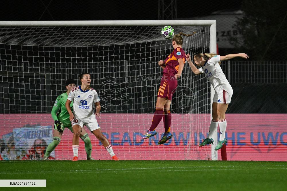 CALCIO - Champions League Women - AS Roma vs Valerenga Fotball Damer