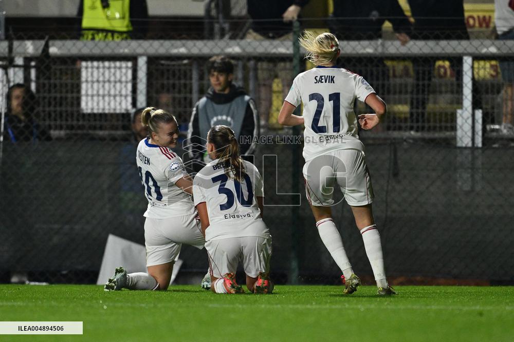 CALCIO - Champions League Women - AS Roma vs Valerenga Fotball Damer