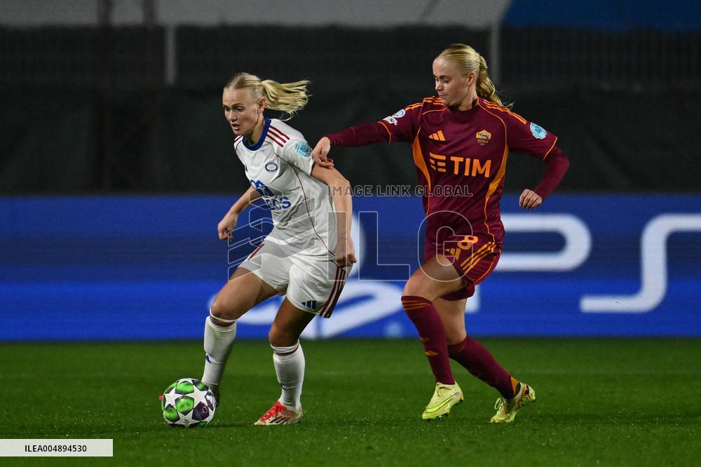 CALCIO - Champions League Women - AS Roma vs Valerenga Fotball Damer