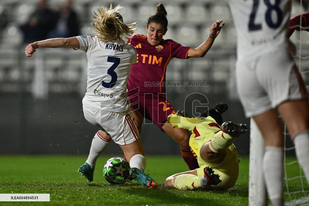 CALCIO - Champions League Women - AS Roma vs Valerenga Fotball Damer