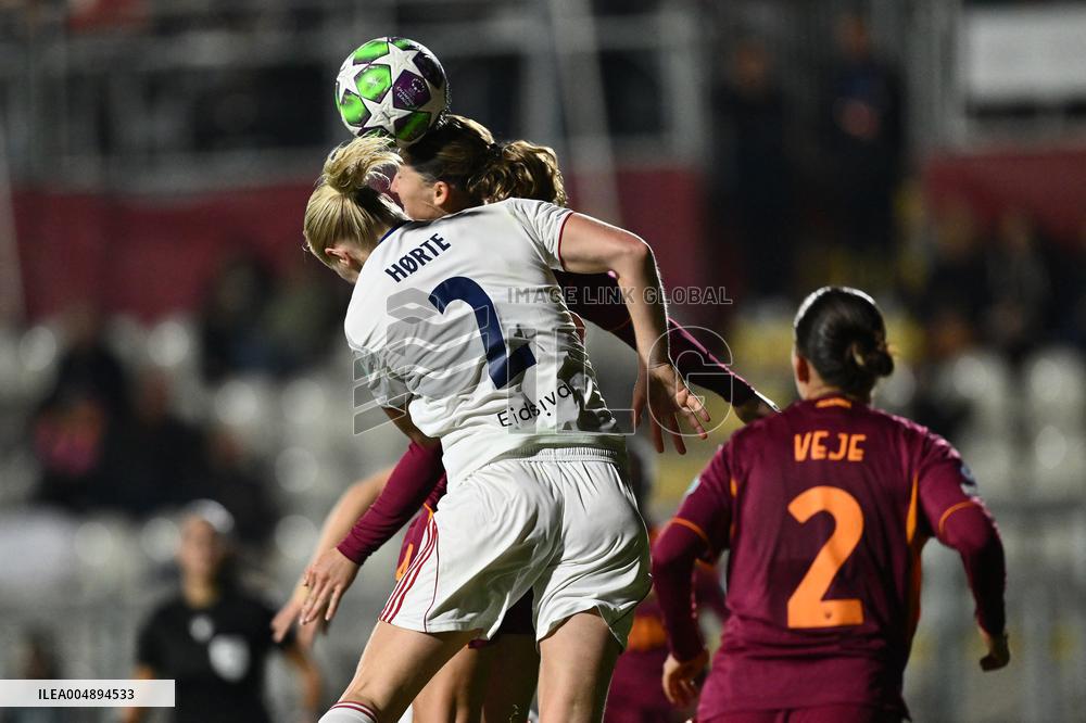 CALCIO - Champions League Women - AS Roma vs Valerenga Fotball Damer