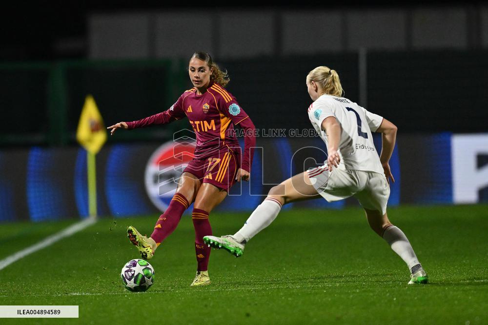 CALCIO - Champions League Women - AS Roma vs Valerenga Fotball Damer