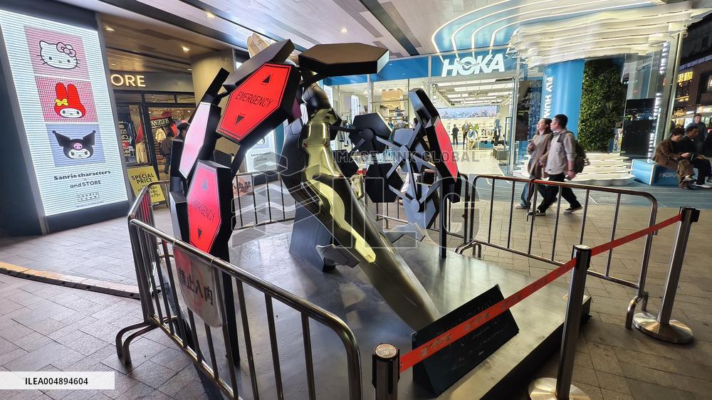 Japanese Classic Anime Evangelion 30th Anniversary Celebration Pop up Spaces in Shanghai