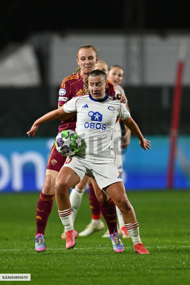 CALCIO - Champions League Women - AS Roma vs Valerenga Fotball Damer