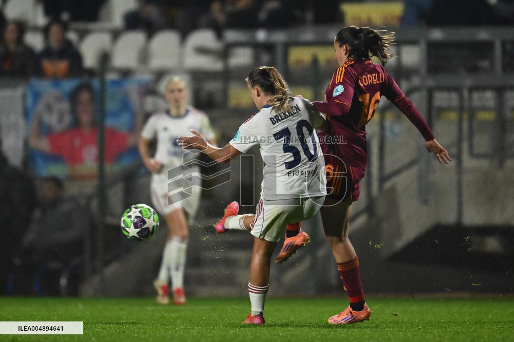 CALCIO - Champions League Women - AS Roma vs Valerenga Fotball Damer