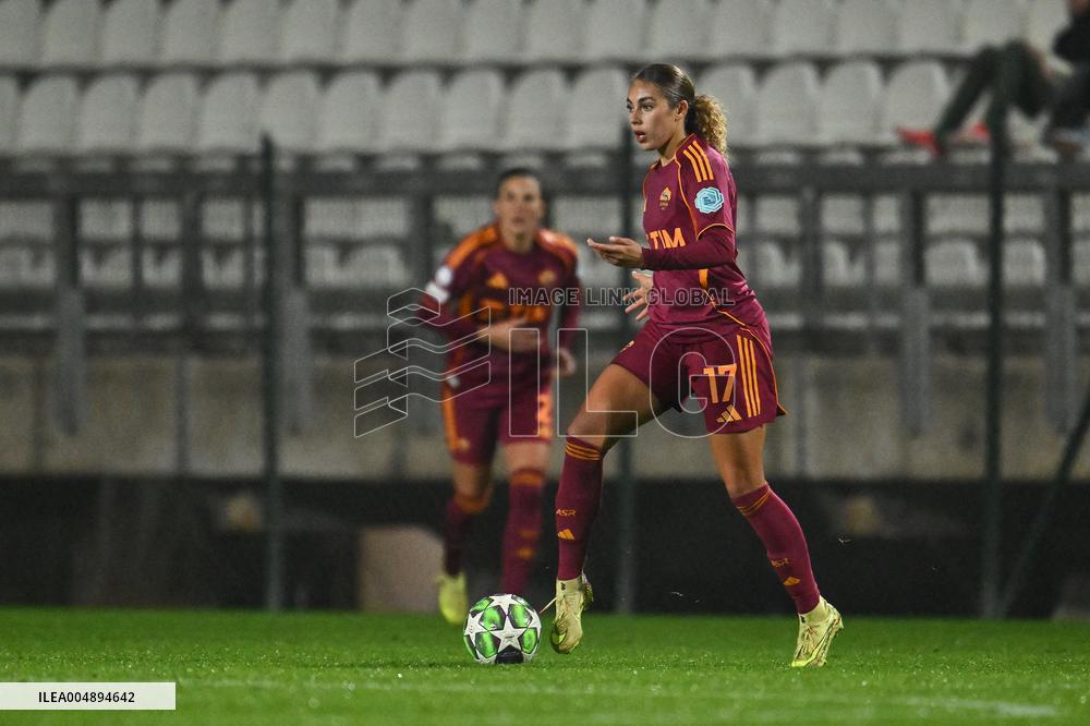 CALCIO - Champions League Women - AS Roma vs Valerenga Fotball Damer