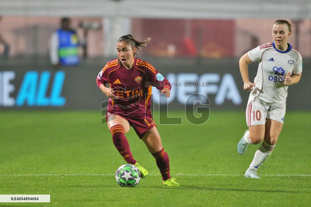CALCIO - Champions League Women - AS Roma vs Valerenga Fotball Damer