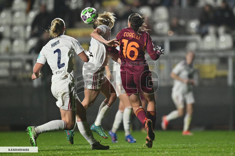 CALCIO - Champions League Women - AS Roma vs Valerenga Fotball Damer