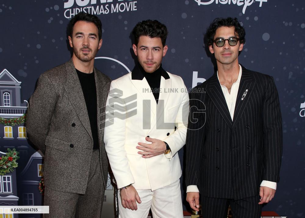 Disney+'s 'A Very Jonas Christmas Movie" New York Premiere
