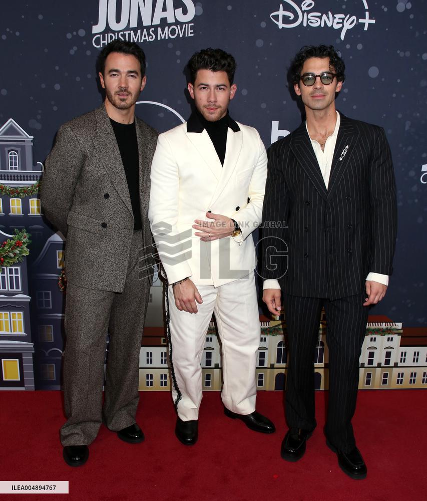 Disney+'s 'A Very Jonas Christmas Movie" New York Premiere