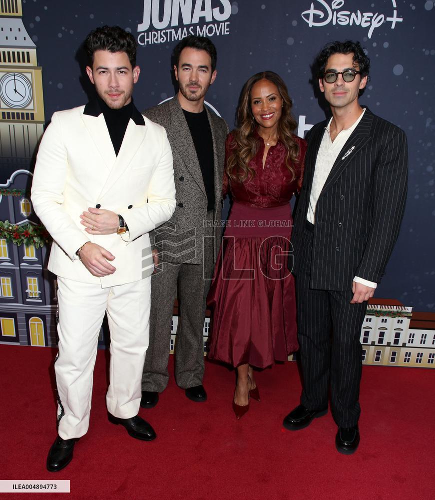 Disney+'s 'A Very Jonas Christmas Movie" New York Premiere