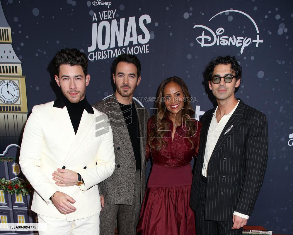Disney+'s 'A Very Jonas Christmas Movie" New York Premiere