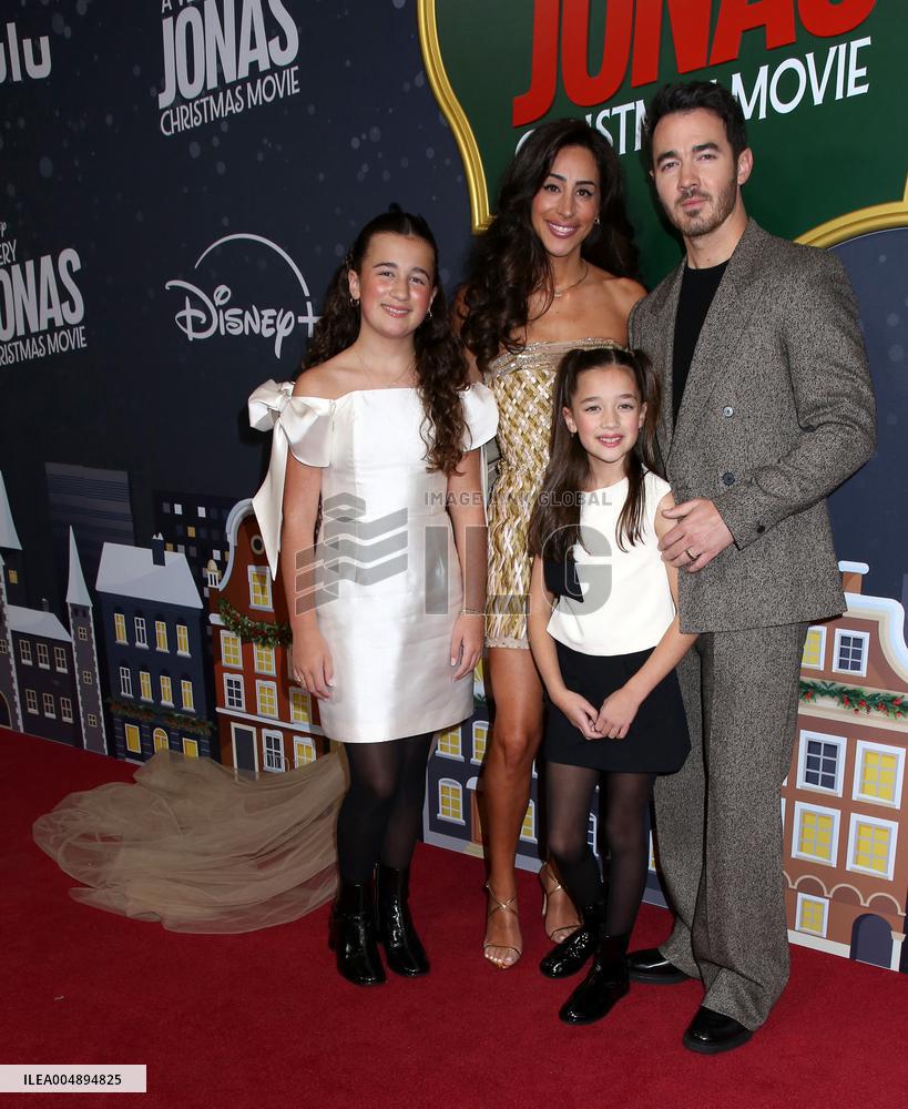 Disney+'s 'A Very Jonas Christmas Movie" New York Premiere