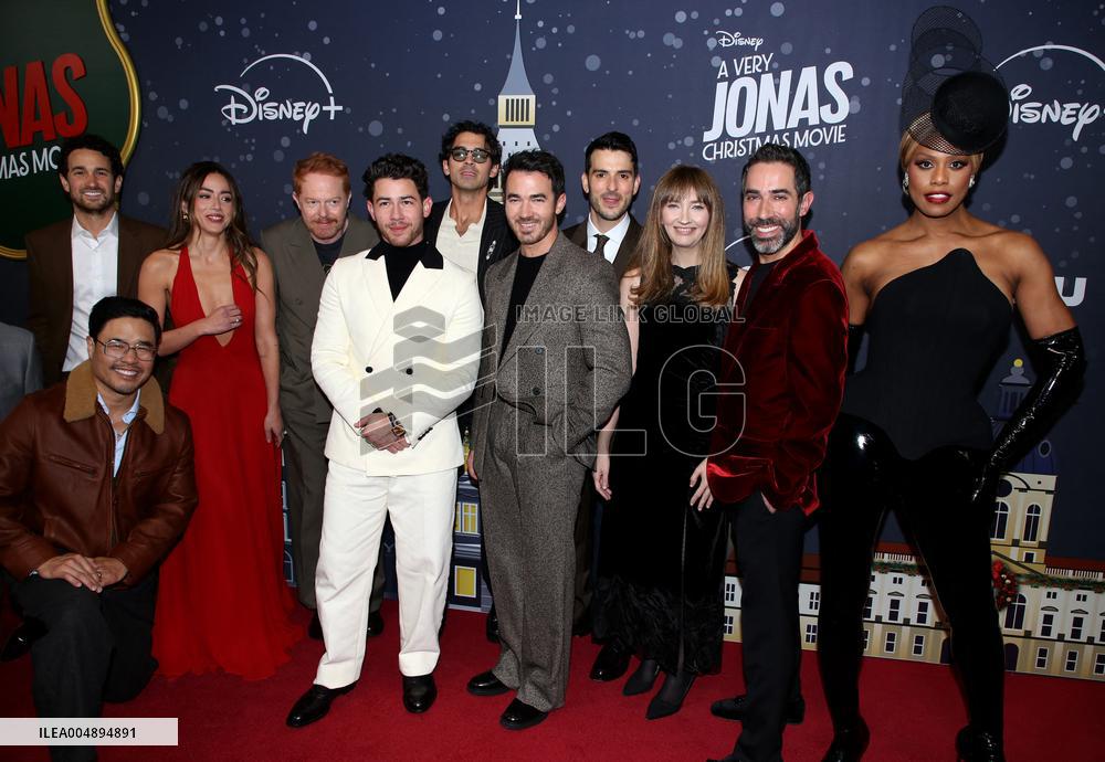 Disney+'s 'A Very Jonas Christmas Movie" New York Premiere