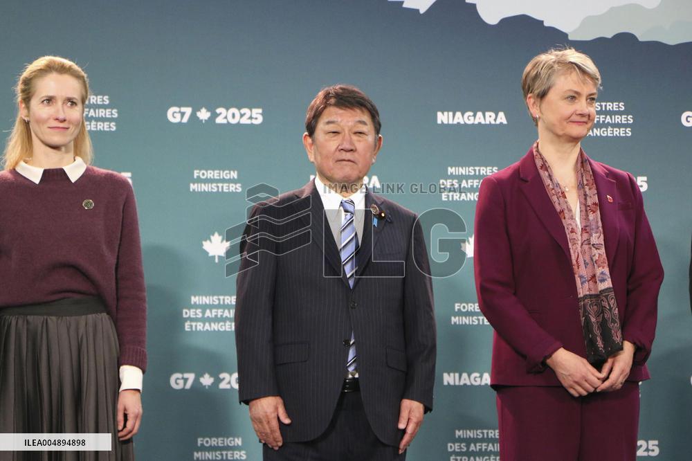 G-7 foreign ministers' meeting in Canada