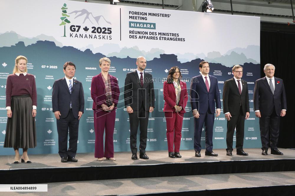 G-7 foreign ministers' meeting in Canada