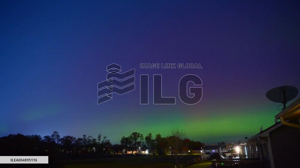 Aurora Illuminates Night Skies Across North America 2