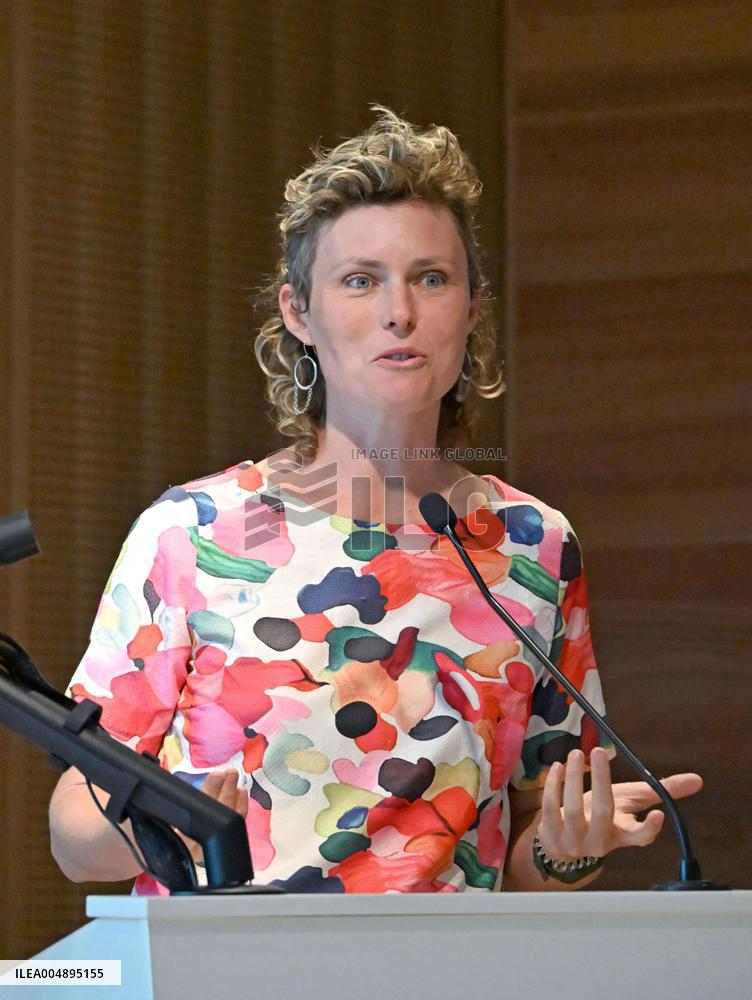 ICAN Australia director Romuld makes speech