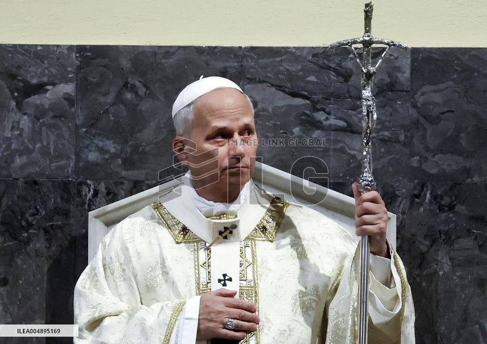 The Pope Leads Mass at the Church of Sant Anselmo - Rome