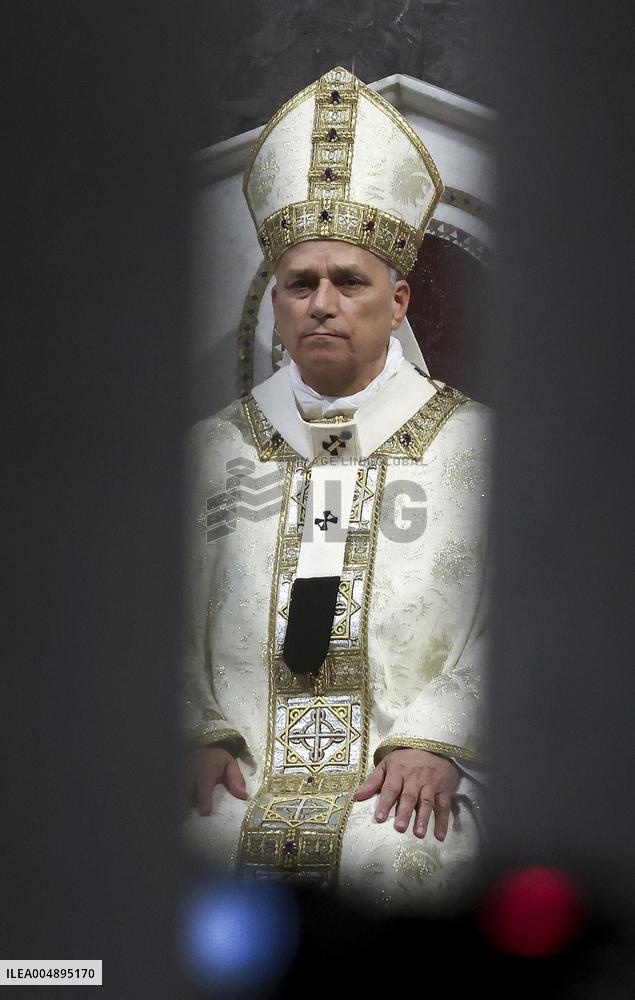 The Pope Leads Mass at the Church of Sant Anselmo - Rome