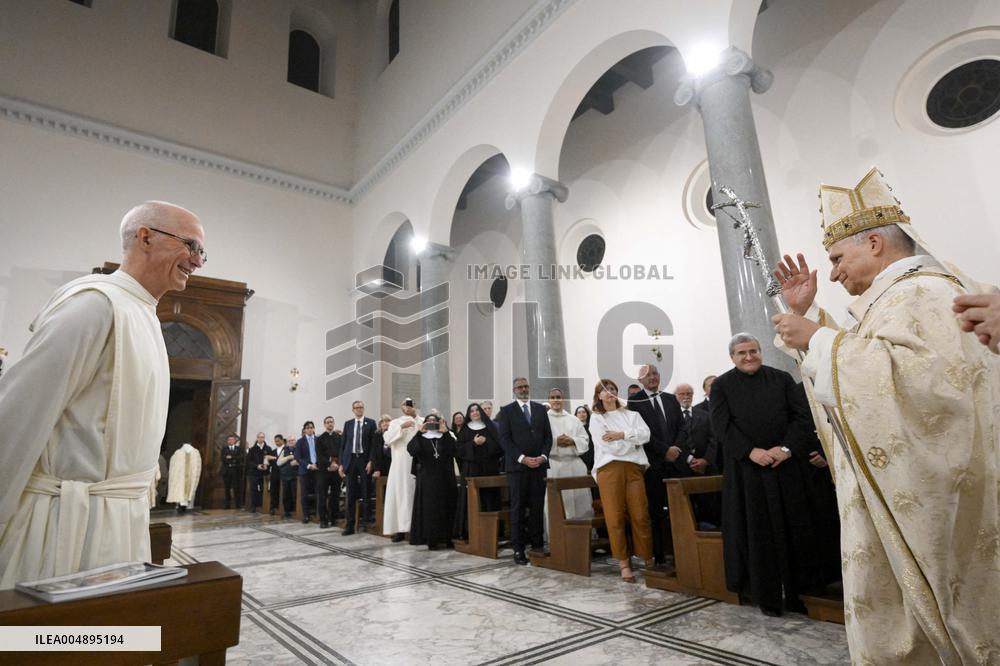 The Pope Leads Mass at the Church of Sant Anselmo - Rome