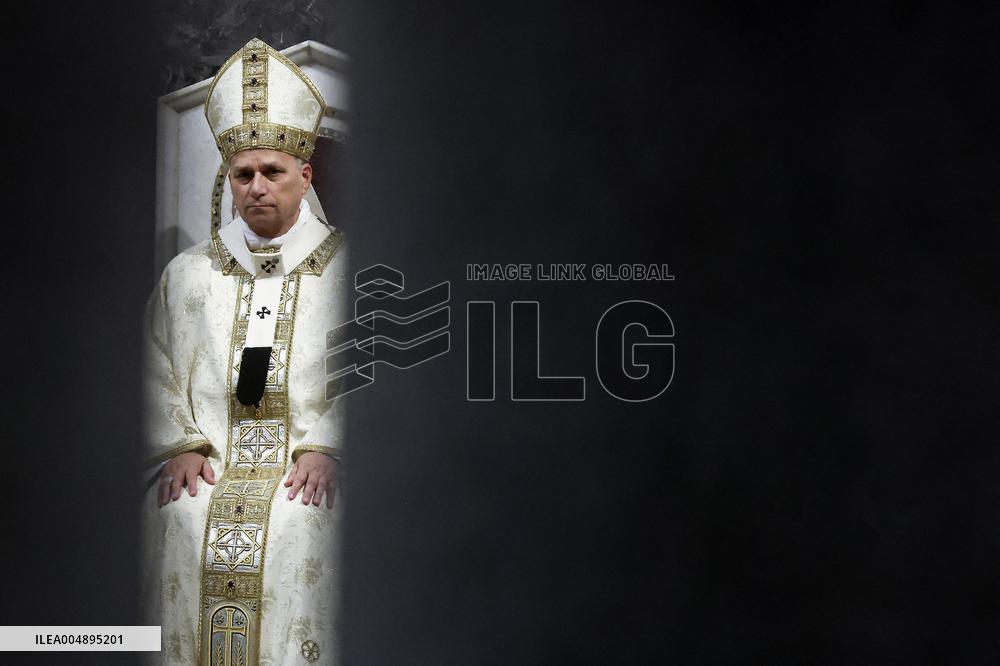 The Pope Leads Mass at the Church of Sant Anselmo - Rome