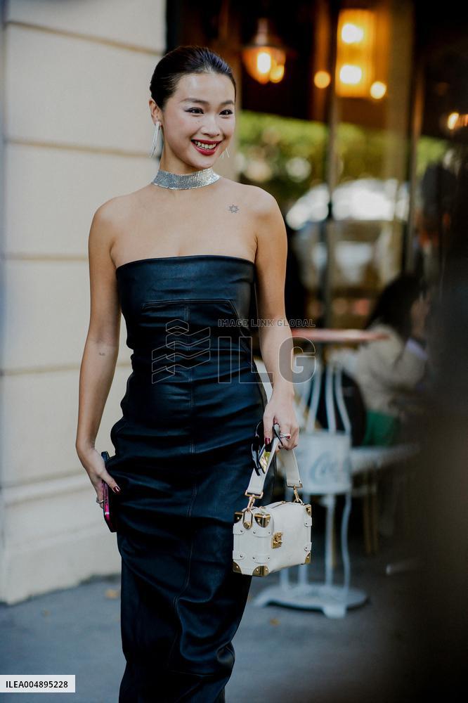 PFW - Mugler Street Style