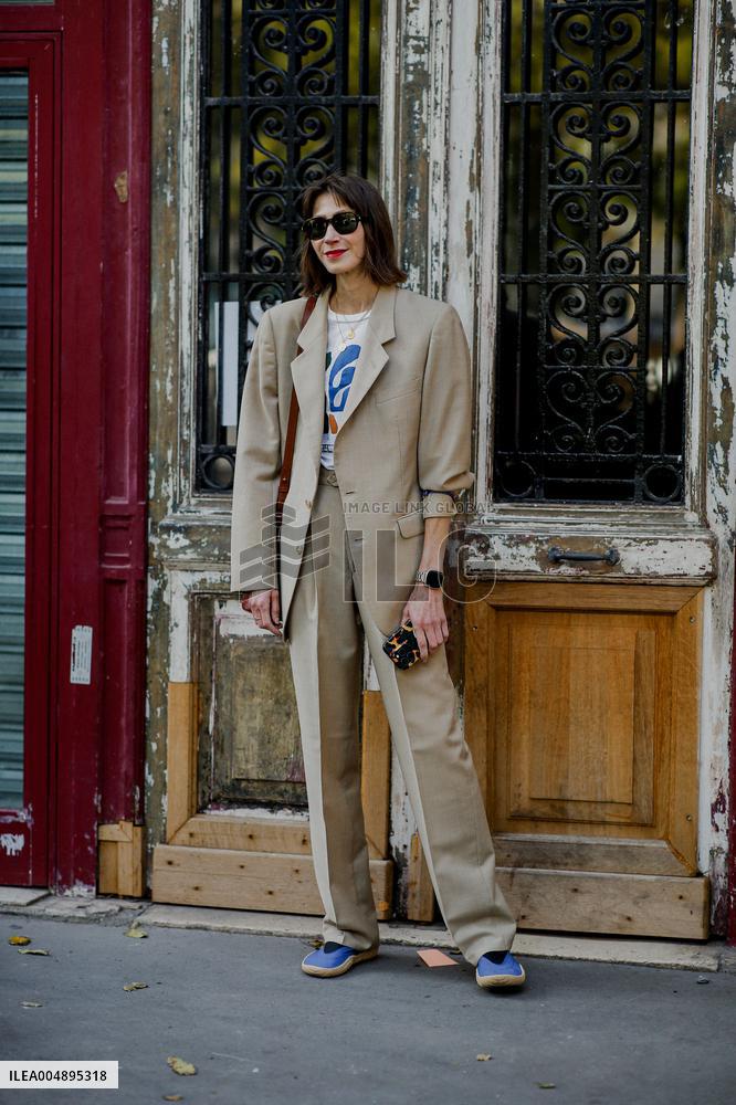 PFW - Mugler Street Style