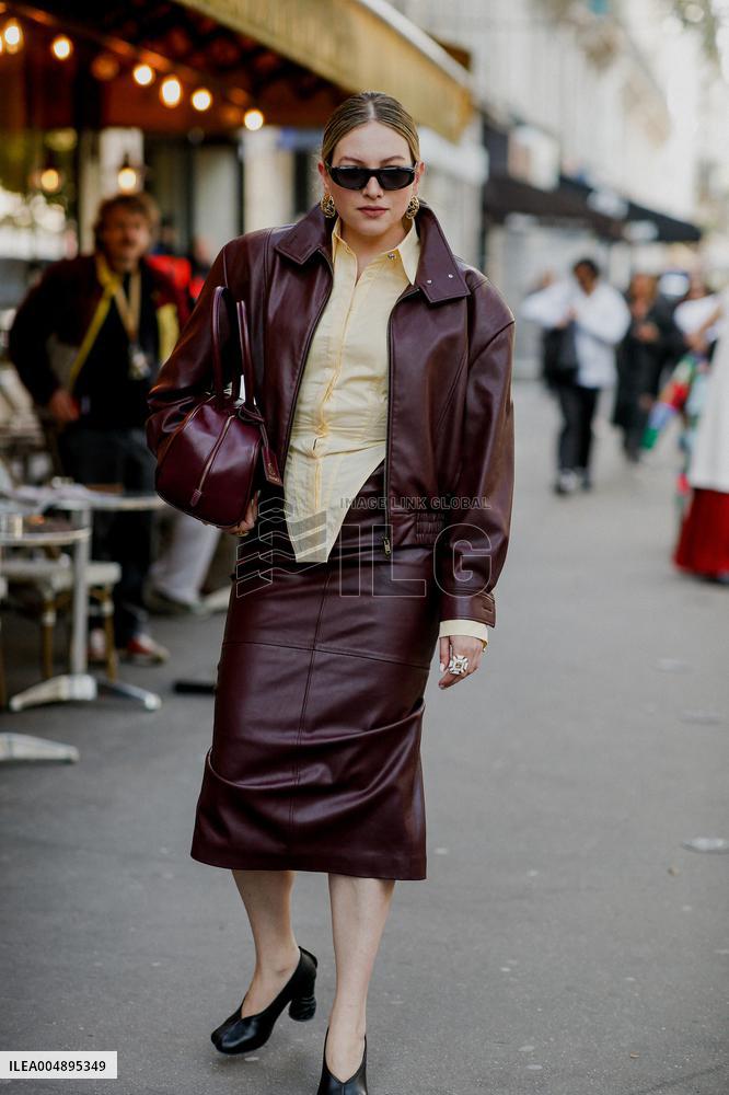 PFW - Mugler Street Style