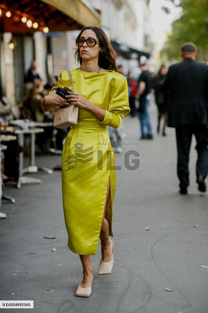 PFW - Mugler Street Style