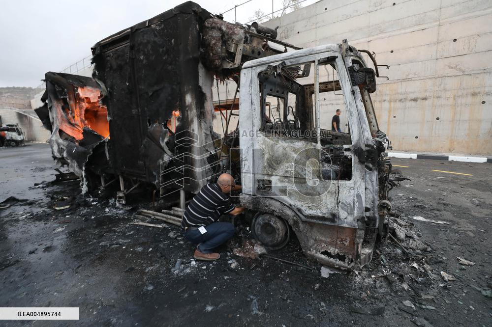 Settlers Attack Tulkarm Village - Palestine