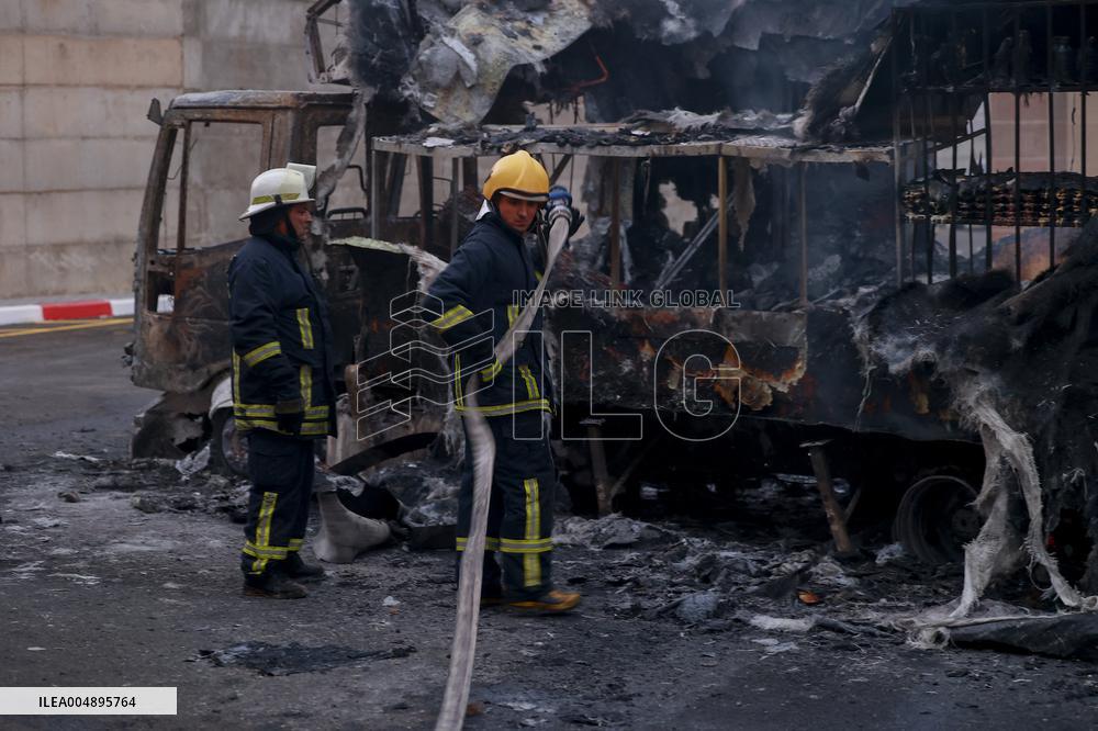 Settlers Attack Tulkarm Village - Palestine