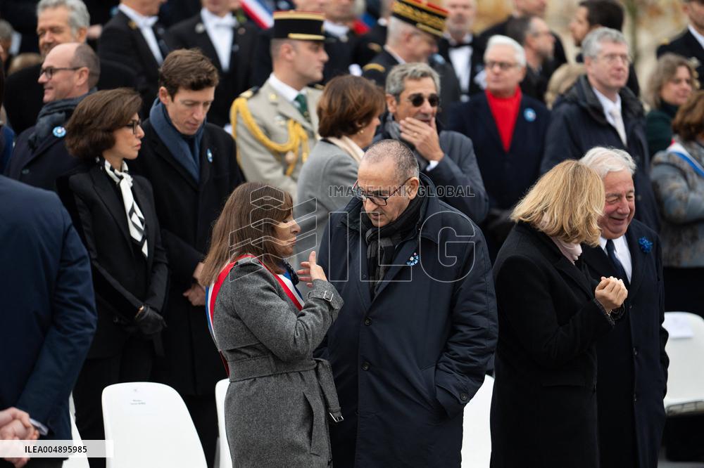 Commemoration Ceremony For The 107Th Anniversary Of The 1918 Armistice - Paris