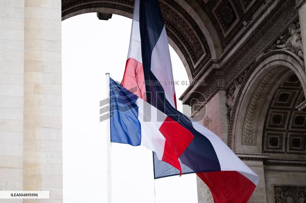 Commemoration Ceremony For The 107Th Anniversary Of The 1918 Armistice - Paris
